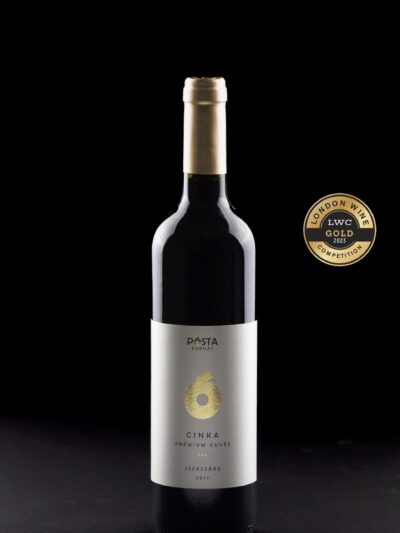 Cinka cuvée Szelszárd Pósta Borház vörösbor Magnum fadobozban